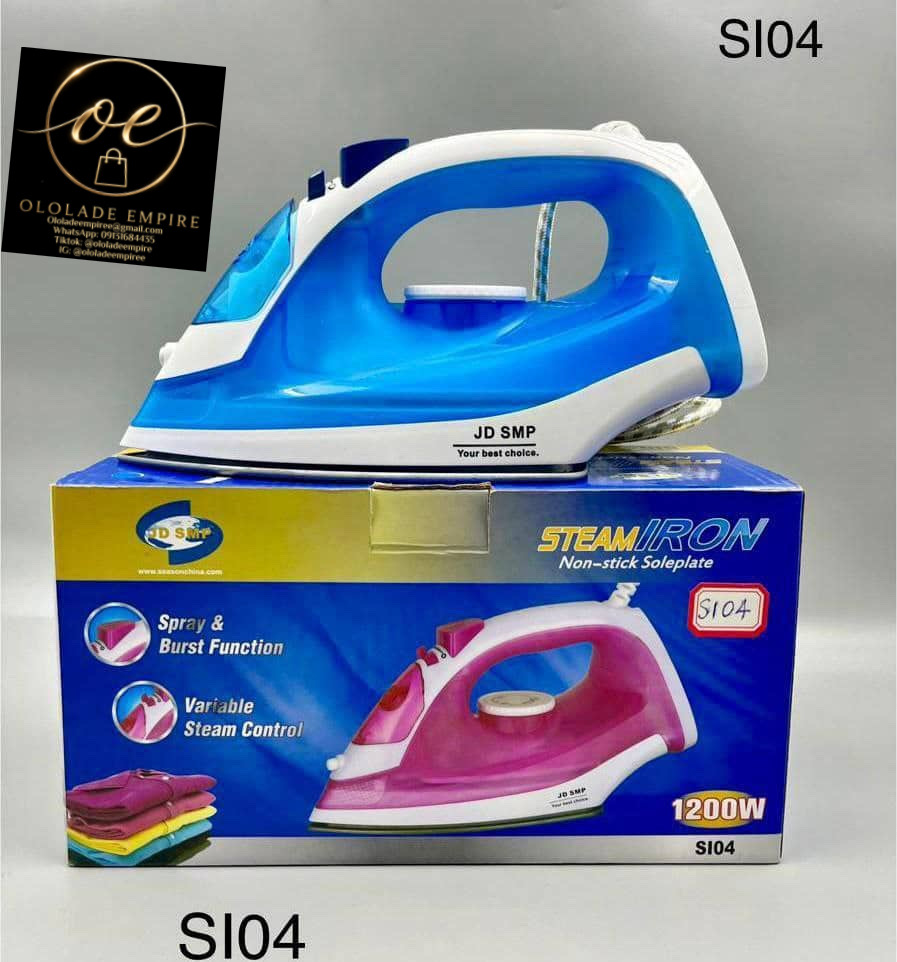 electronic steam iron