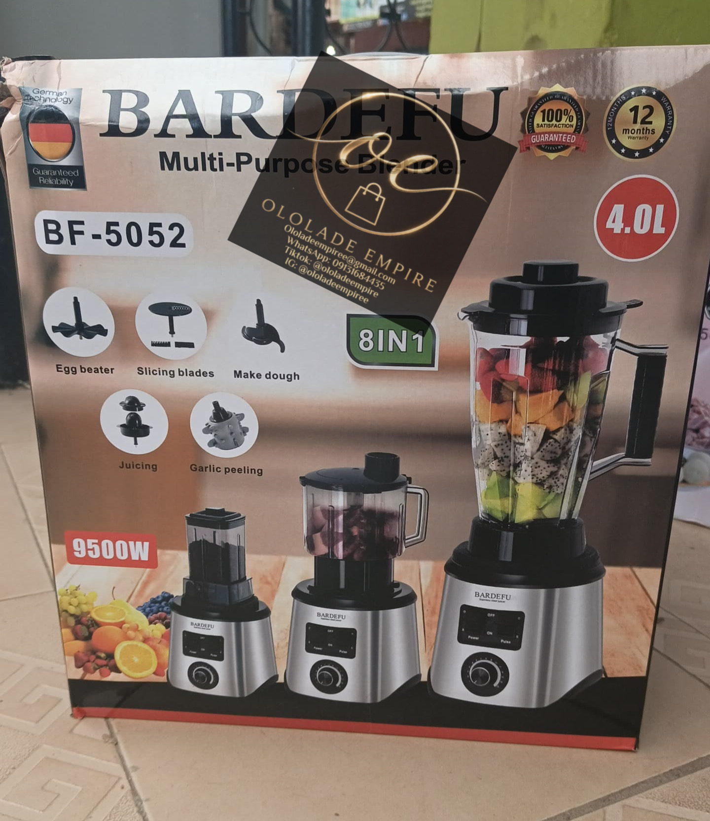 Bardefu Multi-Purpose Blender